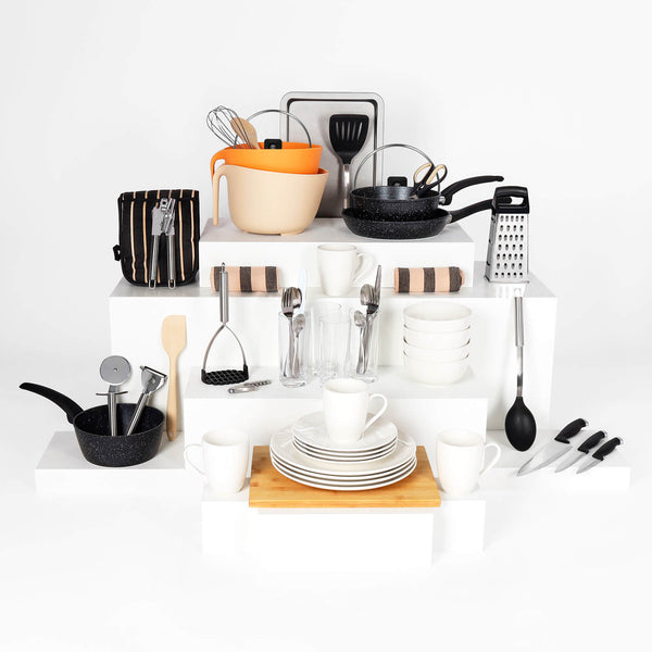 50 Piece Kitchen Starter Set